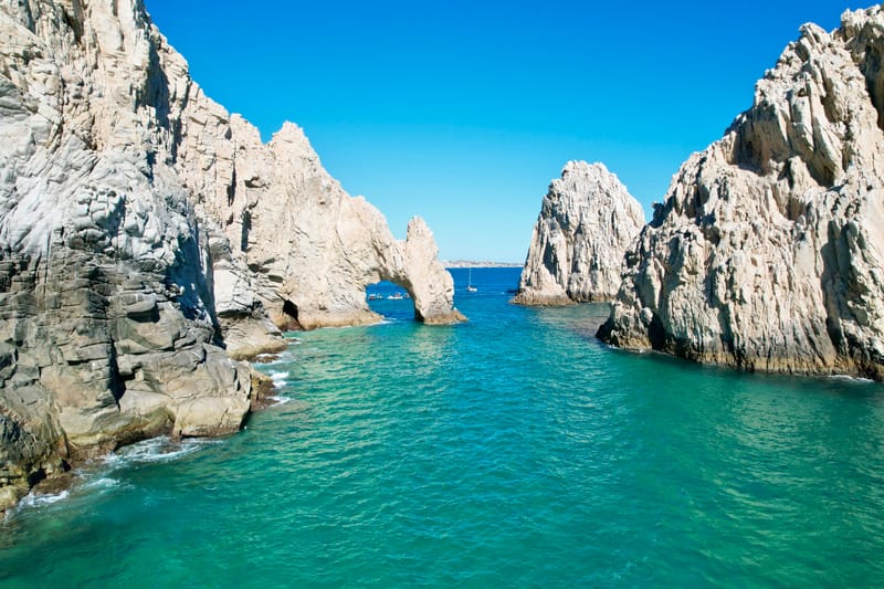 El Arco and Lands End — the iconic Cabo San Lucas landmark visible from Pedregal Towers